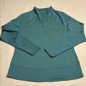 Puma Women's Aqua Long Sleeve Tee